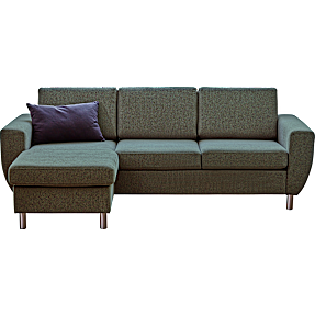 Rom Nordic vendbar sofa med chaiselong - grøn