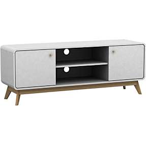 Caitlin TV-bord - hvid