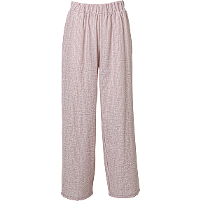 VRS dame wide fit stribede bukser str. 2XL - brun
