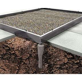 Fundament til Halls ICON Planthouse 8 - 9,7 m2