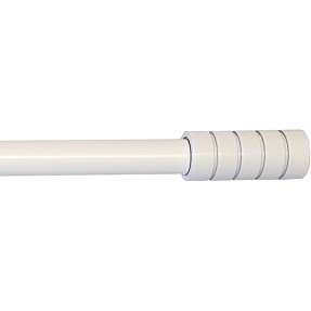 DEBEL Cylinder gardinstang 90-160 cm - hvid