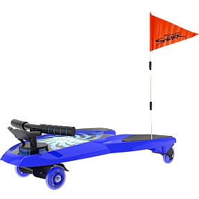 Skeight Shark spinner med flag