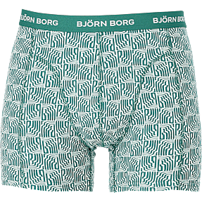 BJØRN BORG herre 3-pak tights str. 2XL - grøn