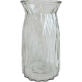 Glasvase H: 20 cm - klar