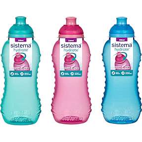 Sistema Twist n' Sip drikkedunk - 330 ml - flere varianter - assorteret
