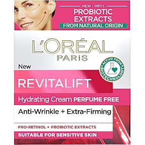 Hydrating anti-rynke ansigtscreme m. Pro-retinol og probiotika ekstrakt sentitiv hud