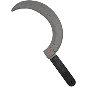 Halloween stor kniv L: 45 cm - flere varianter - assorteret