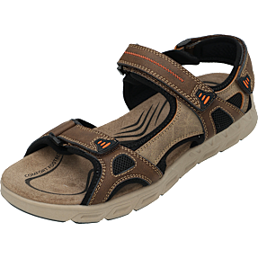 Relife herre sandal str. 40 - brun