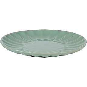 Desserttallerken - 20 cm - grøn