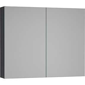 Nortiq Brazil spejlskab 80 cm - sort