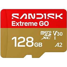SanDisk MicroSD Extreme GO hukommelseskort - 128GB