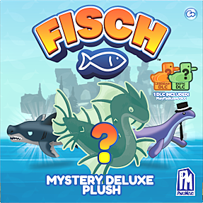 Fisch Collectible Plush 8" Blind - flere varianter - assorteret