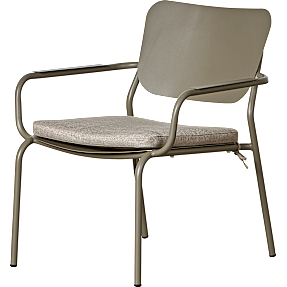 Bakkedal loungestol - dusty brown