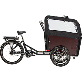 SCO Premium E-Cargo el-ladcykel 15AH - sort