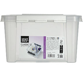 SmartStore Classic opbevaringsboks - 7 liter - transparent