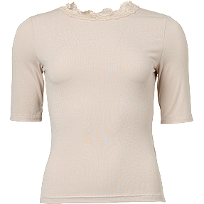 VRS dame ribtop str. XS - beige