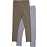 VRS børne 2-pak leggings str. 146 - lilla/brun