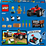 LEGO City Rød traktor med anhænger og får 60461