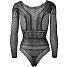 VRS dame bundløs bodystocking str. onesize - sort
