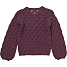 VRS børne cardigan str. 122/128 - bordeaux