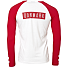 Hummel DBU voksen fan T-shirt langærmet str. XL - rød/hvid
