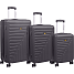 CAT Rockford trolley 8 hjul 77 cm - sort