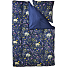 MAISON Lux sengetøj 140x220 cm - blå med blomster
