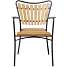 Kerteminde teak havestol, antracit stel