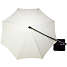 Como hængeparasol inkl. fod - off white/sort