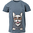 VRS børne T-shirt str. 110/116 - blå