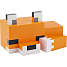 Minecraft ræve lampe - orange