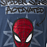 Spider-Man T-shirt str. 98/104 - blå