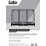 Salta Comfort Edition Ground nedgravet havetrampolin 366 x 244 cm
