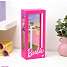 Barbie udstillingskasse lampe - lyserød