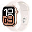 Apple Watch S10 GPS 42 mm S/M - Rose Gold Aluminium Sport Band