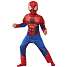 Spiderman deluxe kostume - str. 128 cm