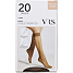VRS 3-pak knæstrømper crepe str. onesize - ambre