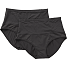 VRS dame 2-pak shape trusser str. 2XL - sort
