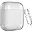 Just In Case etui til Apple AirPods 1/2 - gennemsigtig