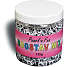 Pearl'n Fun bogstaver 7 mm sort/hvid