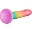 baseks Rainbow silikone dildo 18 cm