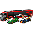 LEGO City lastbil med Formel 1 biler 60445