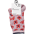 VRS dame glimmerstrømper str. onesize - printet