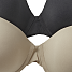 VRS dame 2-pak BH str. D90- sort/beige
