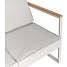 Ohio 3-personers loungesofa - sandy grey