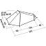 Robens Arrow Head 1 personers tunneltelt