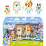 Bluey figurer bryllup 4-pak