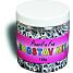 Pearl'n Fun bogstaver 7 mm sort/hvid