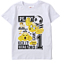 Emoji T-shirt str. 98/104 - hvid