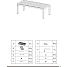 New Haven udtræksbord 100 x 226/280/343 cm. Sort